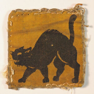 9th CORPS - IX CORPS WW2 Printed Formation Sign Badge - Variant ---  Lot No. 6321