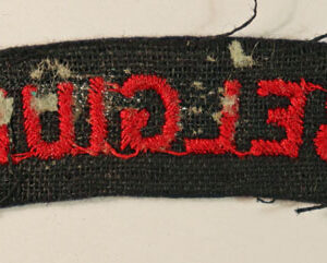BELGIUM WW2 Shoulder Title Badge Serving with the Royal Navy —  Lot No. 6285 - Image 3