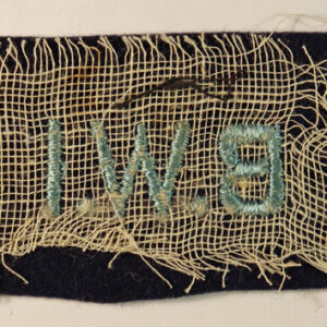 B.W.I. – British West Indies – R.A.F. WW2 Embroidered Nationality Shoulder Title Badge  —  Lot No. 6235 - Image 3