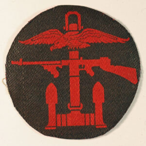 COMBINED OPERATIONS WW2 Printed Formation Sign Badge - CALICO PRINTERS  ---  Lot No. 6240