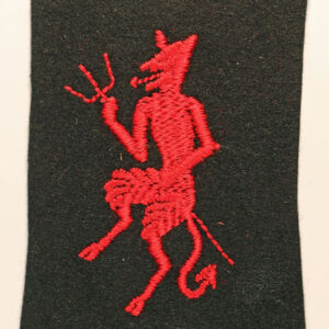 INNS OF COURT REGIMENT WW2 Era Embroidered Felt Beret Badge --- Lot No. 6295