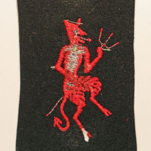 INNS OF COURT REGIMENT WW2 Era Embroidered Felt Beret Badge — Lot No. 6295 - Image 3