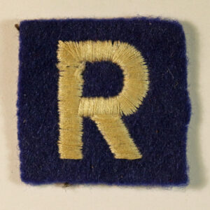 No.2 MILITARY DISPERSAL UNIT, FULFORD BARRACKS, YORK Embroidered Felt Formation Sign Badge - SCARCE ---- Lot No. 6298