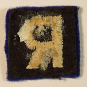 No.2 MILITARY DISPERSAL UNIT, FULFORD BARRACKS, YORK Embroidered Felt Formation Sign Badge – SCARCE —- Lot No. 6298 - Image 3