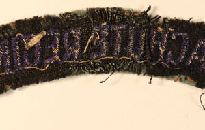 PARACHUTE REGIMENT WW2 Embroidered Shoulder Title Badge  —  Lot No. 6252 - Image 3
