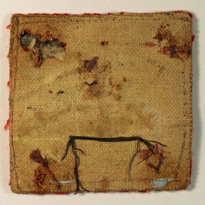 PESHAWAR DISTRICT WW2 Embroidered Formation Sign Badge  —  Lot No. 6349 - Image 3