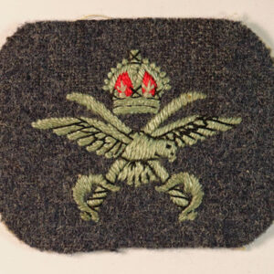 R.A.F. PHYSICAL TRAINING INSTRUCTOR Embroidered Arm Badge - From October 1949 ---  Lot No. 6255
