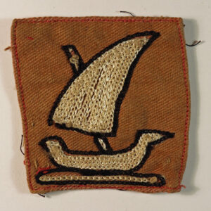 SIND DISTRICT WW2 Embroidered Formation Sign Badge ---  Lot No. 6305