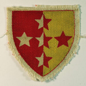 SOUTHERN COMMAND - Royal Armoured Corps WW2 Printed Formation Sign Badge - CALICO PRINTERS  ---  Lot No. 6259