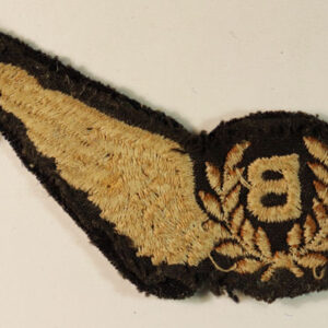 R.A.F. B – BOMB AIMER WW2 Embroidered Half Brevet Badge  —  Lot No. 6352 - Image 3