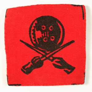 110th (POONA) L of C Area WW2 Printed Formation Sign Badge ---  Lot No. 6435