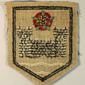 115th (HAMPSHIRE FORTRESS) CORPS, ENGINEER REGIMENT, R.E. Embroidered Cloth Formation Badge —  Lot No. 6379 - Image 3