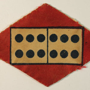 12th ANTI-AIRCRAFT Division WW2 Printed Formation Sign Badge ---  Lot No. 6424