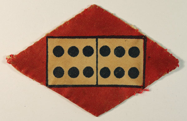 12th ANTI-AIRCRAFT Division WW2 Printed Formation Sign Badge — Lot No. 6424