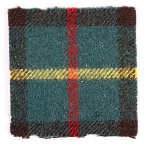 15th (SCOTTISH) BATTALION, 44th INDEPENDENT PARACHUTE BRIGADE GROUP Tartan Cloth Drop Zone Flash Badge ---  Lot No. 6426