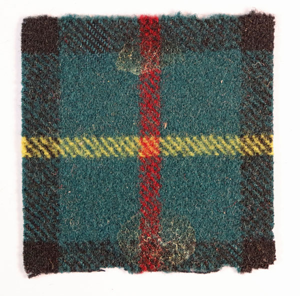 15th (SCOTTISH) BATTALION, 44th INDEPENDENT PARACHUTE BRIGADE GROUP Tartan Cloth Drop Zone Flash Badge — Lot No. 6426 - Image 3