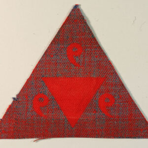 27th INFANTRY BRIGADE Korean War Other Rank’s Printed Cloth Formation Sign Badge – “CALICO PRINTERS” – SCARCE —  Lot No. 6372 - Image 3