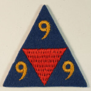 27th INFANTRY BRIGADE Korean War Officer's Embroidered Formation Sign Badge - SCARCE ---  Lot No. 6427