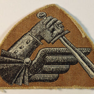 2nd POLISH ARMOURED DIVISION WW2 Italian Made Formation Sign Badge  ---  Lot No. 6364