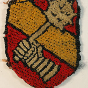 34th ARMOURED BRIGADE WW2 Brabant Weave Formation Sign Badge  ---  Lot No. 6374