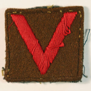 3rd RECCE. REGIMENT (8th BTTN. ROYAL NORTHUMBERLAND FUSILIERS) RECONNAISSANCE CORPS WW2 Felt Regimental Flash Badge ---  Lot No. 6415
