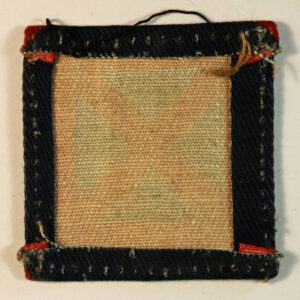 42nd ARMY GROUP ROYAL ARTILLERY WW2 Printed Formation Sign Badge – CALICO PRINTERS —  Lot No. 6375 - Image 3