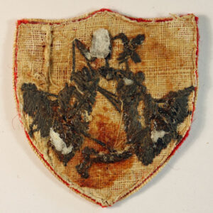 505th L of C AREA, INDIA WW2  Embroidered Felt Formation Sign Badge —  Lot No. 6381 - Image 3