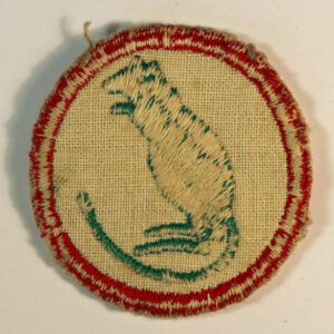 7th ARMOURED BRIGADE WW2 Embroidered Felt Formation Sign Badge —  Lot No. 6368 - Image 3