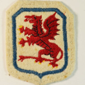7th Polish Infantry Division WW2 Formation Sign Badge  ---  Lot No. 6369