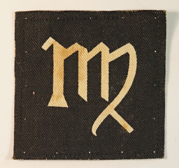 86th ARMY GROUP ROYAL ARTILLERY Printed Formation Sign Badge – CALICO PRINTERS — Lot No. 6430