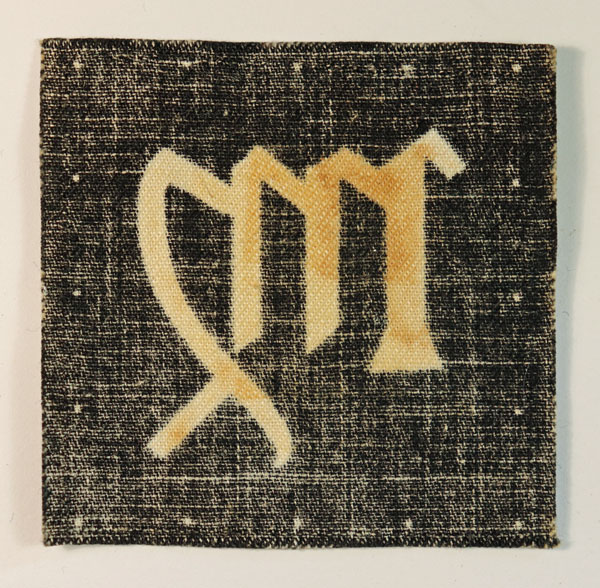 86th ARMY GROUP ROYAL ARTILLERY Printed Formation Sign Badge – CALICO PRINTERS — Lot No. 6430 - Image 3