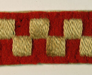93rd (ARGYLL & SUTHERLAND HIGHLANDERS) ANTI-TANK REGIMENT WW2 Embroidered Formation Sign Badge --- Lot No. 6378