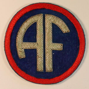 ALLIED FORCES H.Q. WW2 Bullion Embroidered Formation Sign Badge - BRITISH MADE  ---  Lot No. 6382