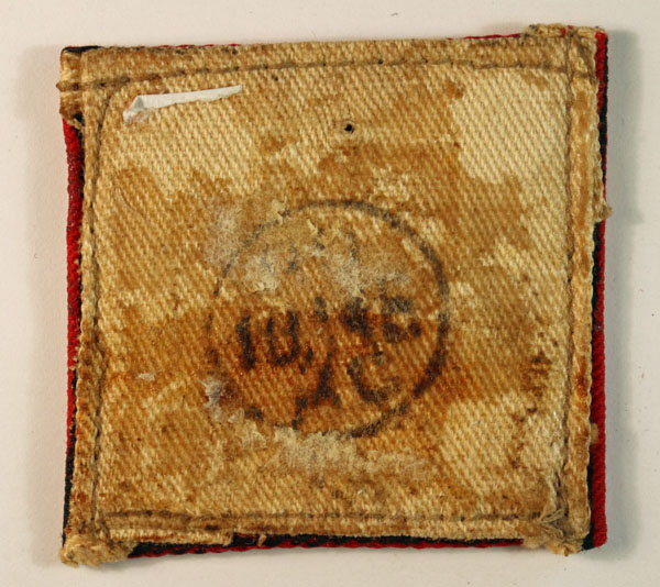 BALUCHISTAN DISTRICT WW2 Indian Printed Formation Sign Badge — Lot No. 6436 - Image 3