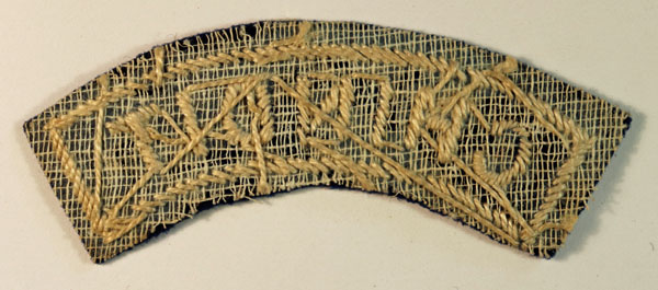 CHINDIT WW2 Embroidered Shoulder Title Badge – SCARCE — Lot No. 6441 - Image 3