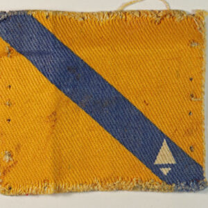 CANAL ZONE SOUTH Printed Cloth Formation Sign Badge - CALICO PRINTERS