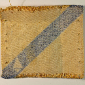 CANAL ZONE SOUTH Printed Cloth Formation Sign Badge - CALICO PRINTERS - Image 3