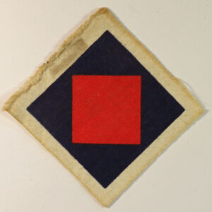 COAST ARTILLERY TRAINING CENTRE WW2 Printed Cloth Formation Sign Badge ---  Lot No. 6388
