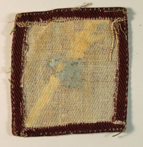 COMMONWEALTH LAND FORCES MALAYA – Printed Cloth Formation Sign Badge – CALICO PRINTERS — Lot No. 6442 - Image 3