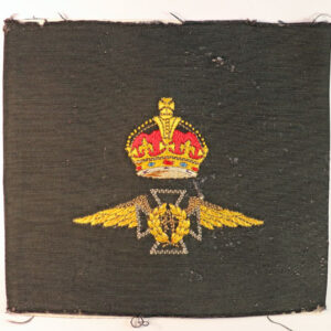 R.A.F. CHAPLAIN'S STOLE WW2 Embroidered Badge  ---  Lot No. 6453