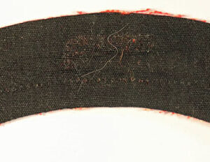 SUFFOLK WW2 Printed Shoulder Title Badge – CALICO PRINTERS  —  Lot No. 6407 - Image 3