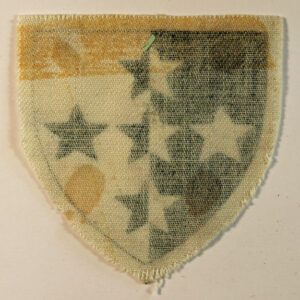 SOUTHERN COMMAND (Royal Army Dental Corps) – 2nd Pattern WW2 Printed Formation Sign Badge – SCARCE – CALICO PRINTERS —  Lot No. 6405 - Image 3
