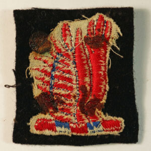 24th INFANTRY BRIGADE Post-War Embroidered Felt Formation Sign Badge - Image 3