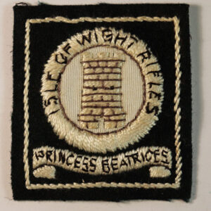 457th (WESSEX) HAA REGIMENT, 'P' BATTERY Embroidered Felt Formation Sign Badge