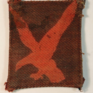 4th INDIAN DIVISION WW2 Printed Cloth Formation Sign Badge - CALICO PRINTERS
