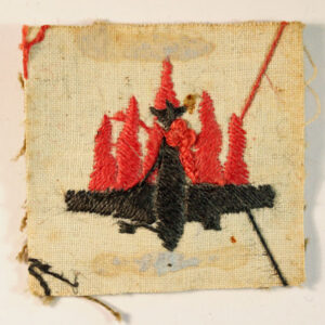 5th ANTI-AIRCRAFT Division WW2 Embroidered Felt Formation Sign Badge - Image 3
