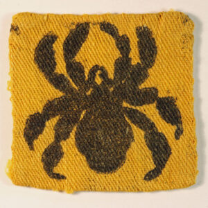 81st (West African) Division WW2 Printed Formation Sign Badge - CALICO PRINTERS