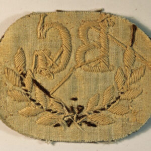 'B.G.' in WREATH - Bren Gunner - Unofficial WW2 Embroidered Felt Arm Badge - Image 3