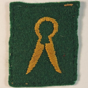 DURHAM & NORTH RIDING COUNTY DIVISION WW2 Embroidered Felt Formation Sign Badge