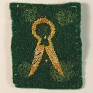 DURHAM & NORTH RIDING COUNTY DIVISION WW2 Embroidered Felt Formation Sign Badge - Image 3